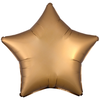 Standard Silk Lustre Gold Star Foil Balloon C16 Bulk 48 cm Standard Silk Lustre Gold Star Foil Balloon C16 Bulk 48 cm