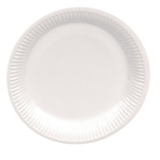 50 Plates white 23 cm