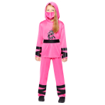 Child Costume Ninja Warrior Pink 10-12 yrs