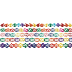 Garland Dark Paper Assorted 14 - 17 x 400 cm