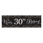 Foil Banner Sparkling Gold Celebrations Personalizable Foil 165.1 x 50.8 cm