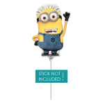 Mini Shape Despicable Me Foil Balloon A30 Bulk 20 cm x 27 cm