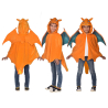 Child Costume Charizard Cape 8 - 12 Years
