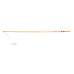 Lantern Stick Electrical Coloured Stars Wood / Plastic 40 cm