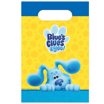 8 Loot Bags Blue's Clues Paper 15.8 x 23.6 cm