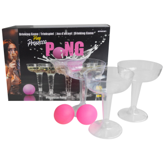 Drinking Game Prosecco Pong 15 Pieces Plastic Drinking Game Prosecco Pong 15 Pieces Plastic