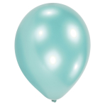 25 Latex Balloons Pearl Robin's Egg Blue 27. 5cm / 11"