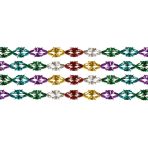 2 Garlands Mini Foil 250 cm