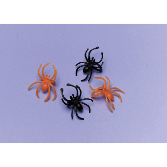 30 Spider Rings Plastic 4.5 x 2 cm 30 Spider Rings Plastic 4.5 x 2 cm