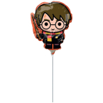 Mini Shape Harry Potter Foil Balloon A30 Airfilled 17 cm x 13 cm