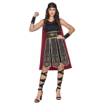 Womens Costume Gladiator Woman Medium/Large
