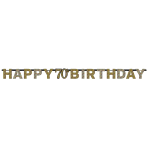 Letter Banner 70 Sparkling Celebration - Gold Folie 213 x 16.2 cm