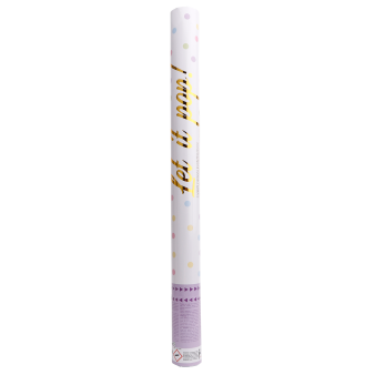 Confetti Cannon Multicolor Round Pastel Paper 60 cm Confetti Cannon Multicolor Round Pastel Paper 60 cm
