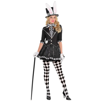 Adult Costume Dark Mad Hatter Size M/L Adult Costume Dark Mad Hatter Size M/L