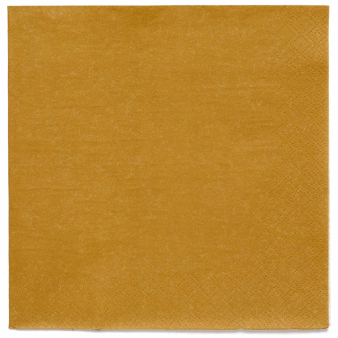 20 Napkins Creme Brulee 33 x 33cm 20 Napkins Creme Brulee 33 x 33cm