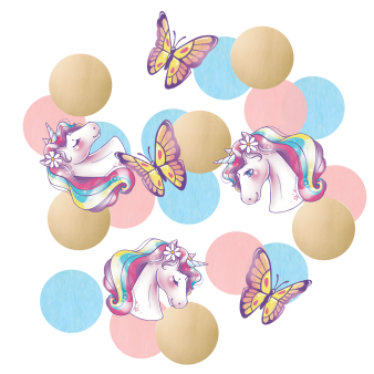 Confetti Unicorn Dreams Paper Confetti Unicorn Dreams Paper