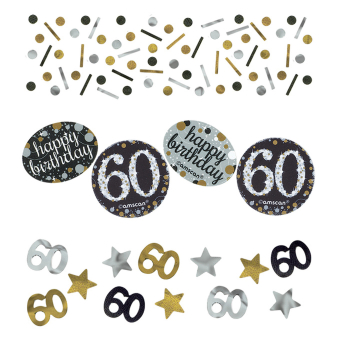 Confetti 60 Sparkling Celebration Gold Foil / Paper 34 g Confetti 60 Sparkling Celebration Gold Foil / Paper 34 g