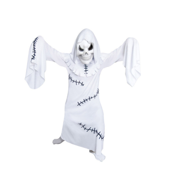 Child Costume Ghastly Ghoul White Age 4 - 6 Years Child Costume Ghastly Ghoul White Age 4 - 6 Years