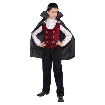 Teen Costume Dark Vampire Age 12 - 14 Years Teen Costume Dark Vampire Age 12 - 14 Years