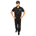 Adult Costume German Swat Cop Size Std