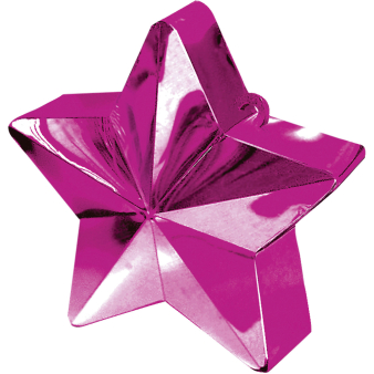 Balloon Weight Star Magenta 150 g / 5.3 oz Balloon Weight Star Magenta 150 g / 5.3 oz