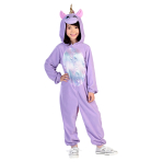 Child Costume Unicorn Fleece Onesie Age 4-6 Years