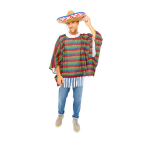 Adult Costume Mexican Poncho  Size One Size
