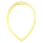 100 Latex Balloons Decorator Modelling Fashion E160 Vanilla Cream 114 cm / 45"