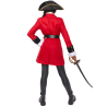 Womens Costume Captain Pirate Ladies Medium