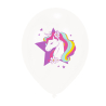 6 Latex Balloons Unicorn Dreams