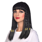 Costume Accessory Wig EgyptianBlack One Size
