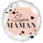 Standard - Super Maman - FRE Foil Balloon RP40 Packaged 45 cm