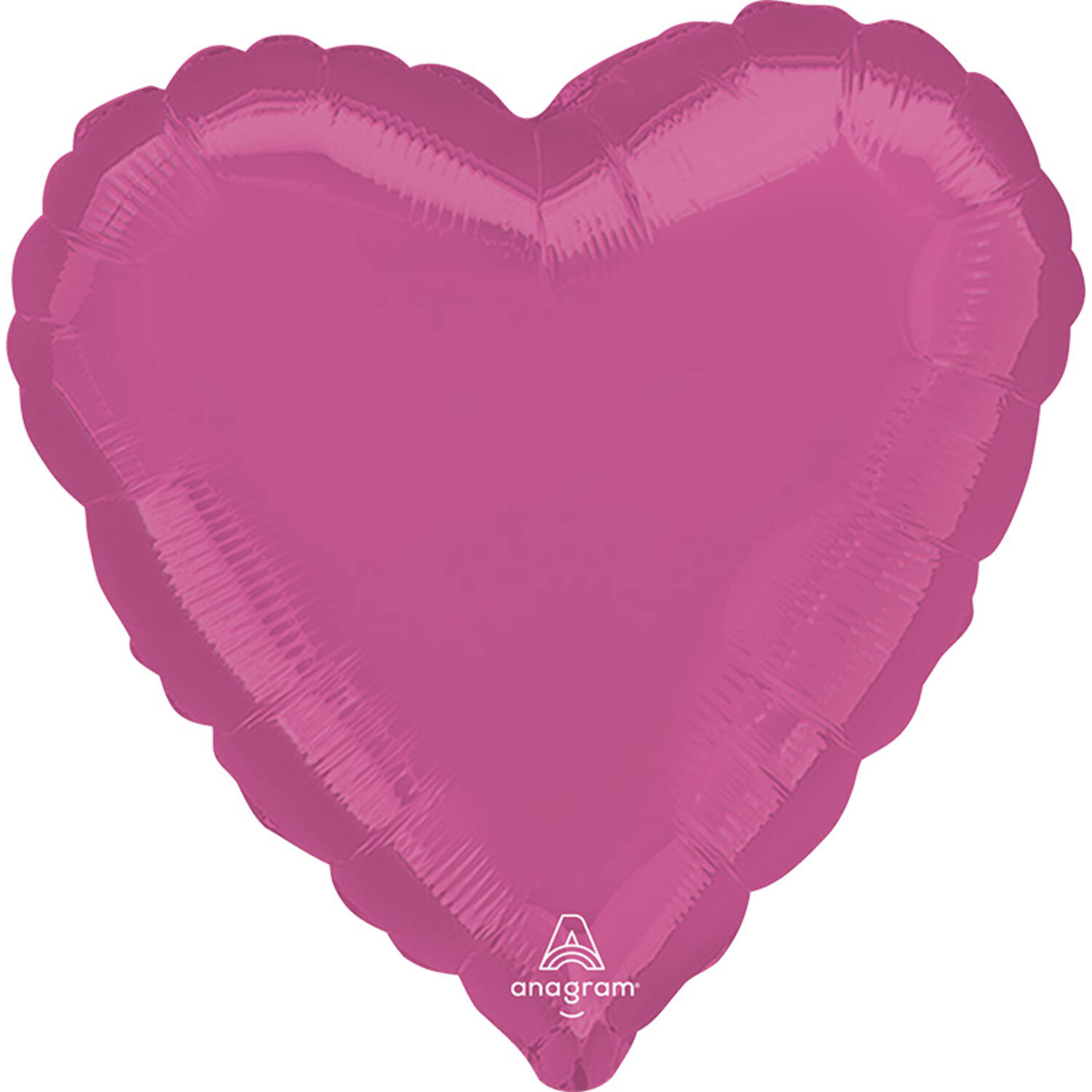 Folie Balloon - Shape - Heart - Bubble Gum Pink- 45 cm
