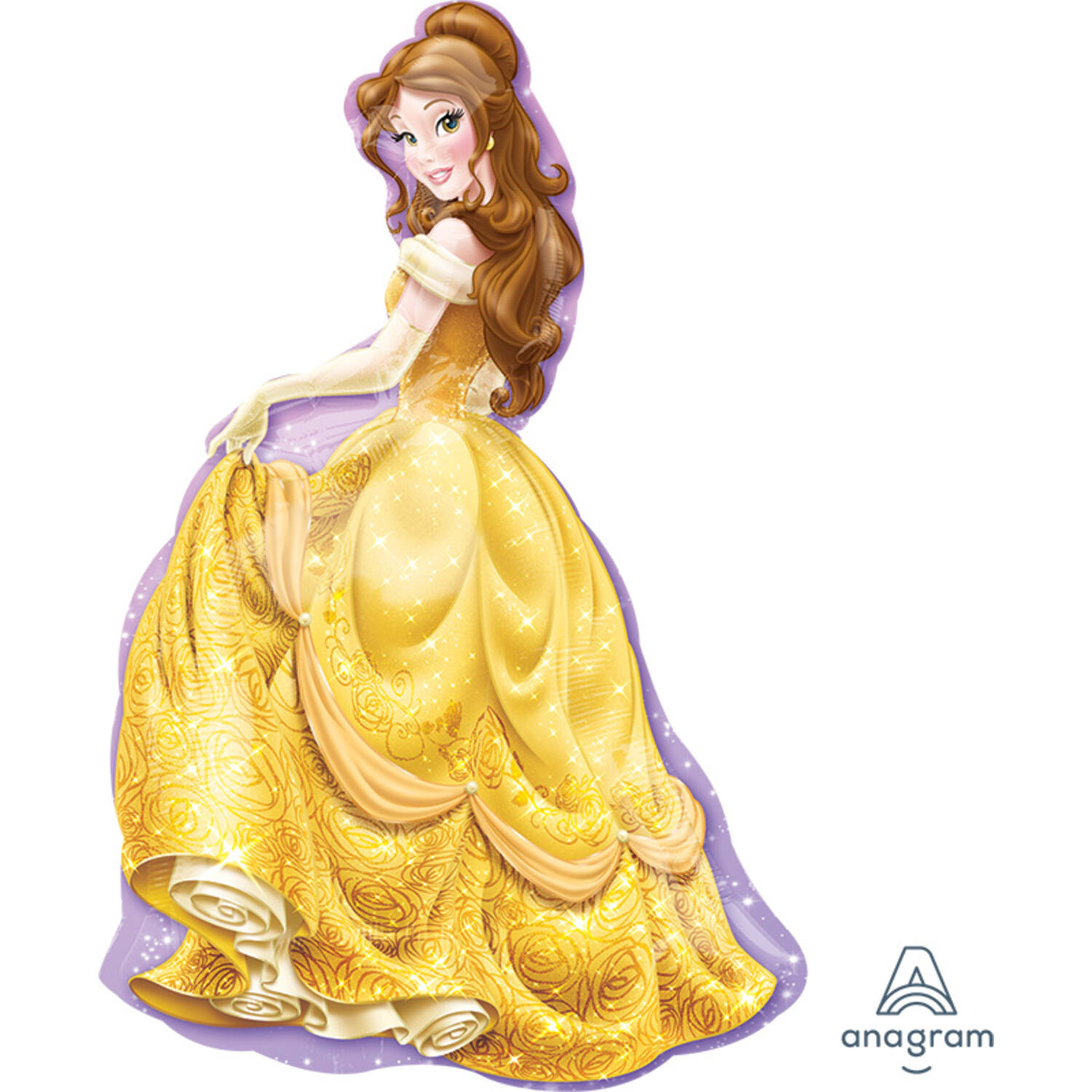 Foil Balloon - Shape - Belle - 60 x 99 cm