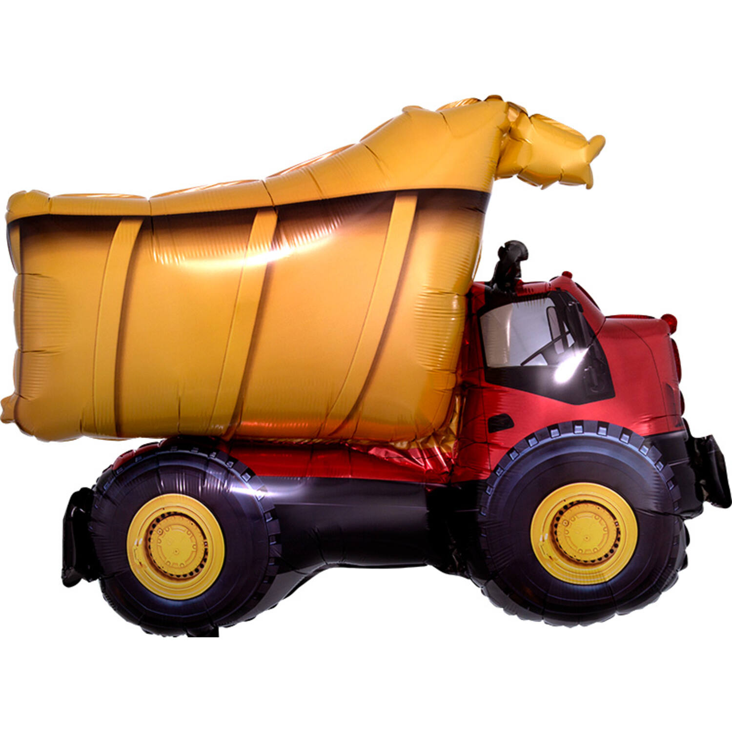 Foil Balloon - Shape - Dump truck - 81 x 63 cm