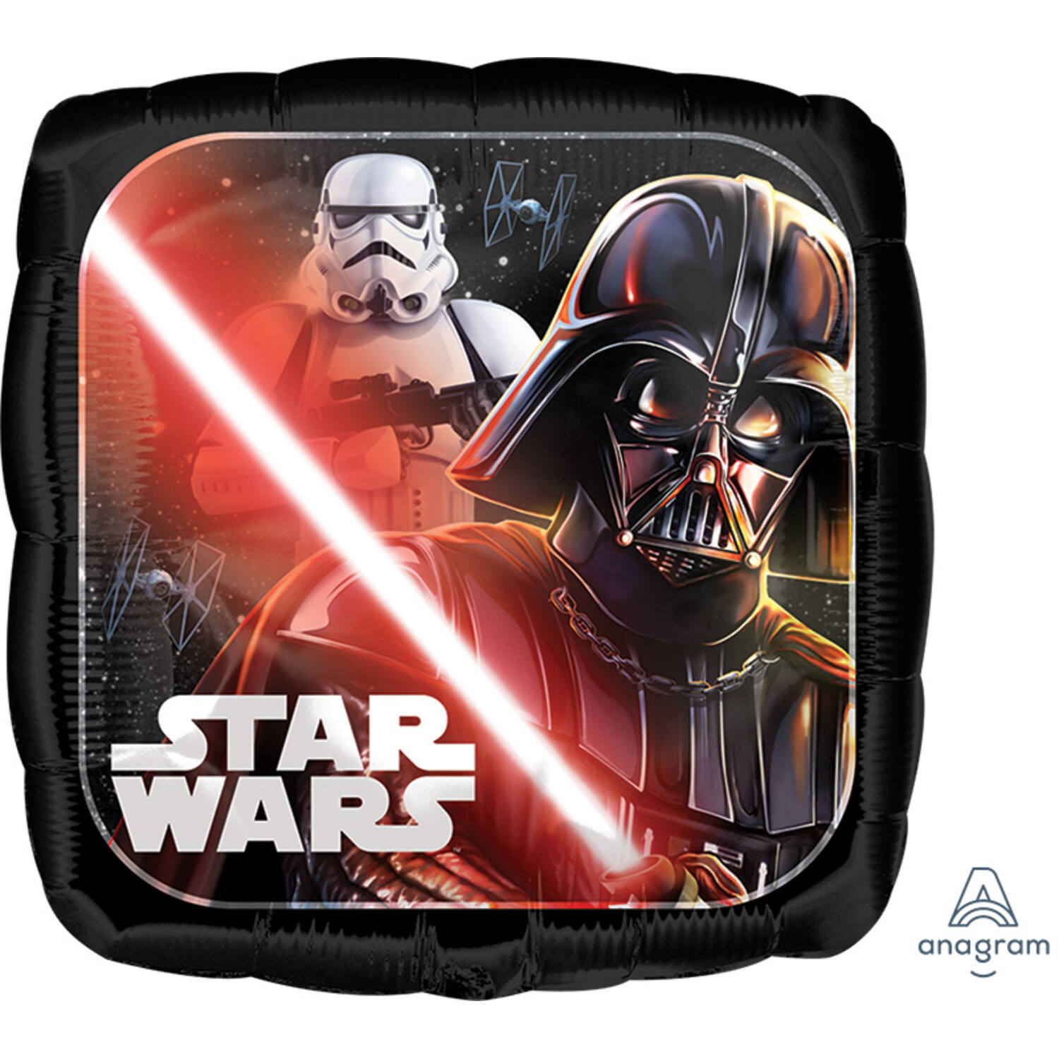 Foil Balloon - Shape - Square - "STAR WARS" - 45 cm