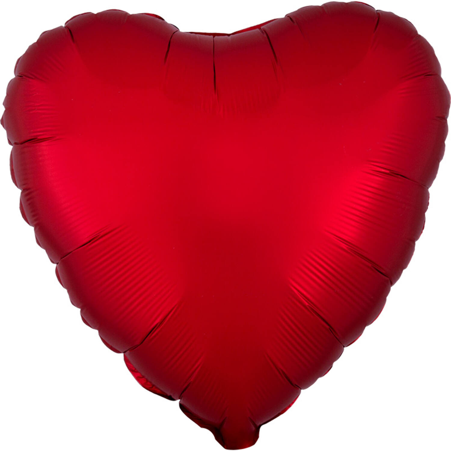 Foil Balloon - Shape - Heart - Satin Luxe Sangria - 45 cm
