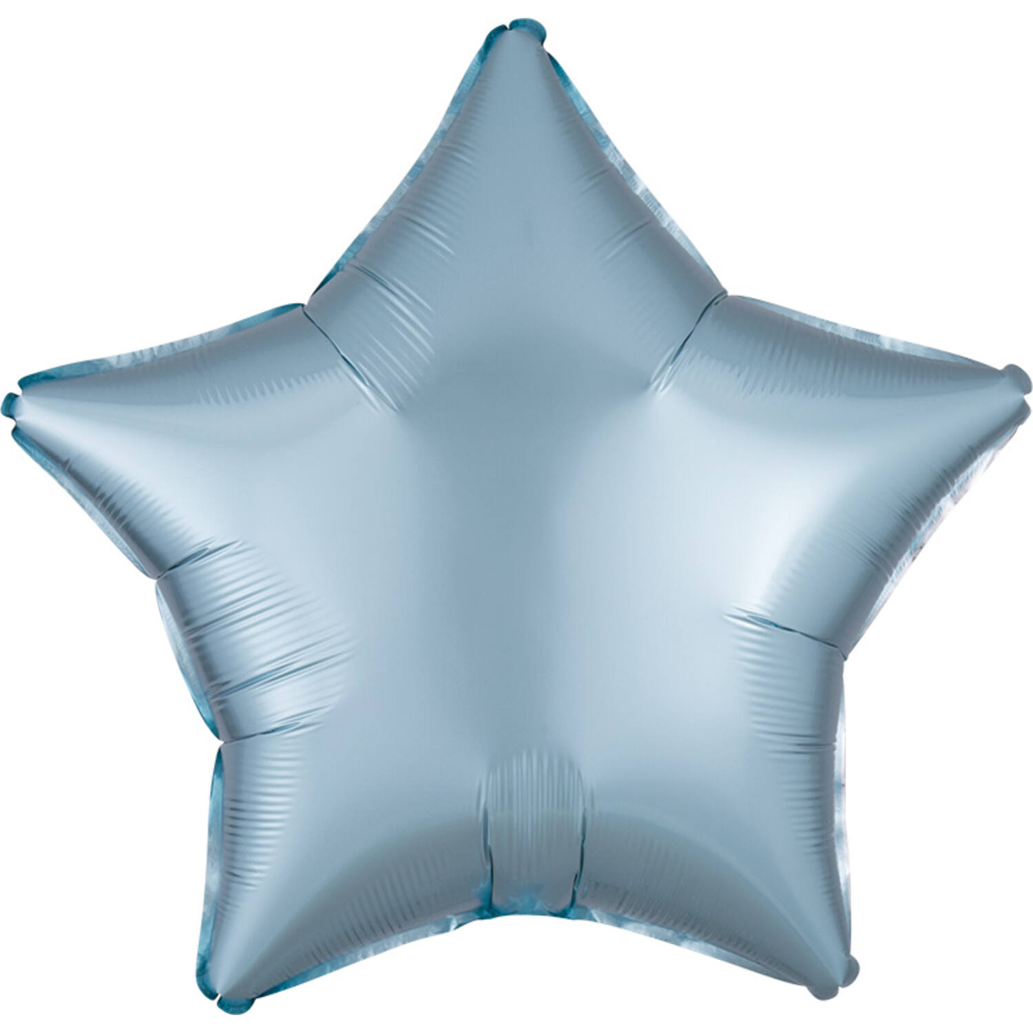 Foil Balloon - Shape - Star - Pastel Blue - Satin Luxe - 45 cm
