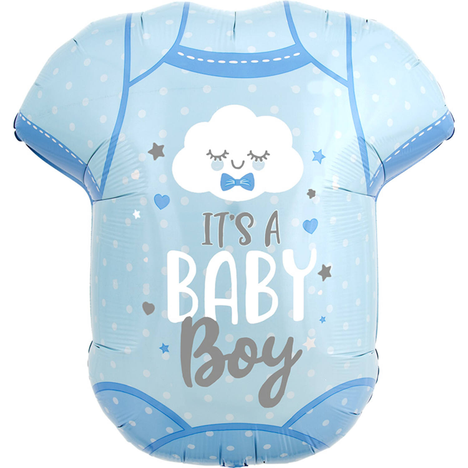 Foil Balloon – Shape – Onesie – "IT'S A BABY Boy" – Blue – 55 x 60 cm