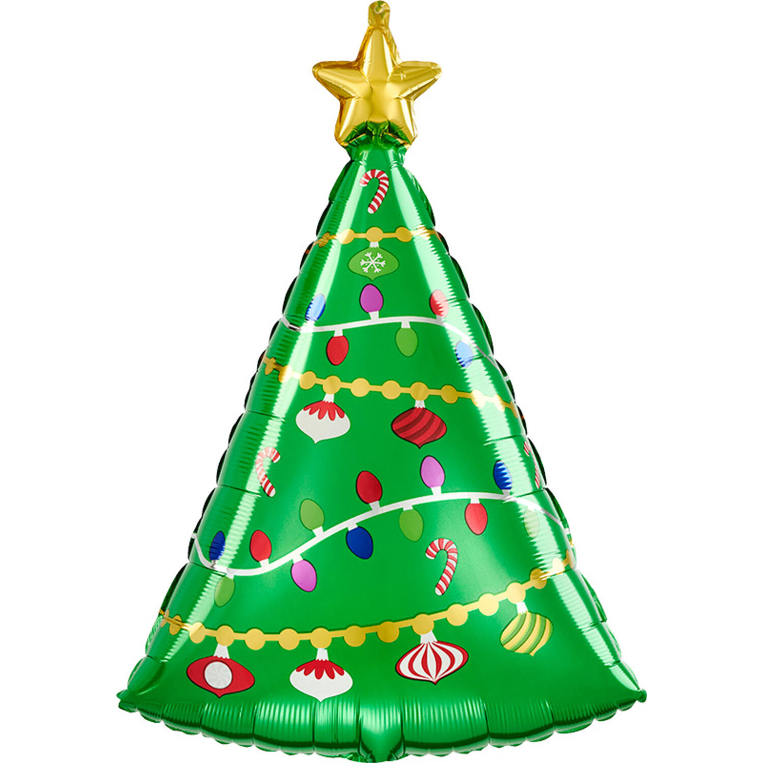 Foil Balloon - Shape - Christmas Tree - Festive Christmas - 45 cm