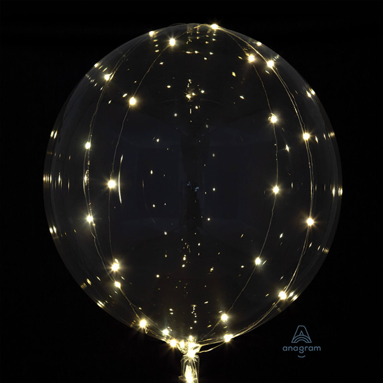 Crystal Clearz™ - Transparent - LED White - 40 x 40 cm