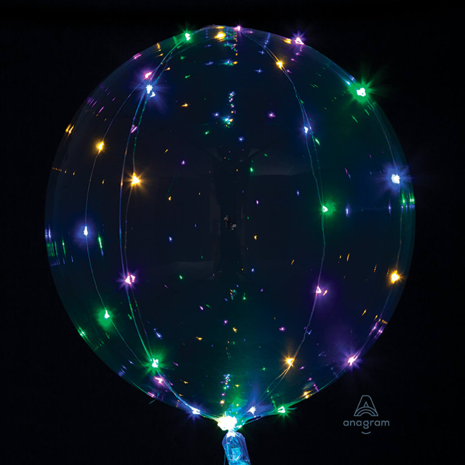 Crystal Clearz™ - Transparent - LED RGB - 40 x 40 cm