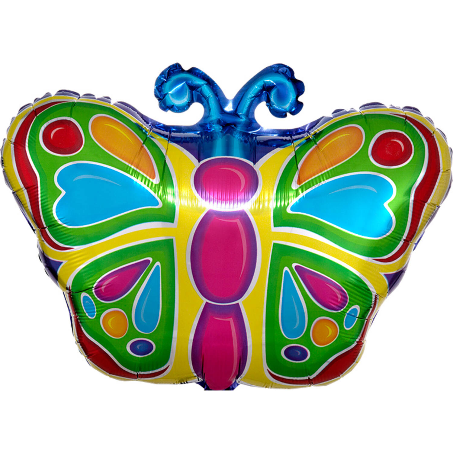 Foil Balloon - Shape - Bright Butterfly - 45 cm