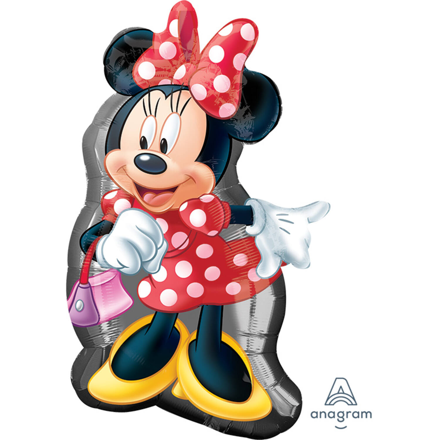 Foil Balloon - Shape - Minnie Mouse full body - 48 x 81 cm
