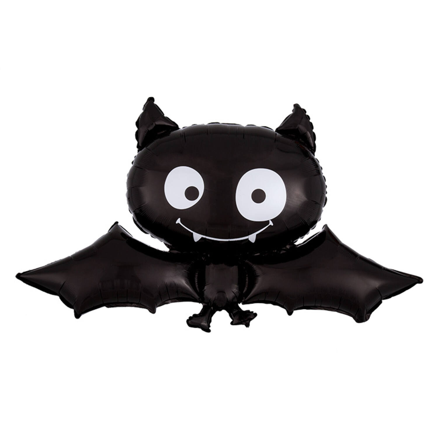 Foil Balloon - Shape - Bat - Black - 104 x 60 cm