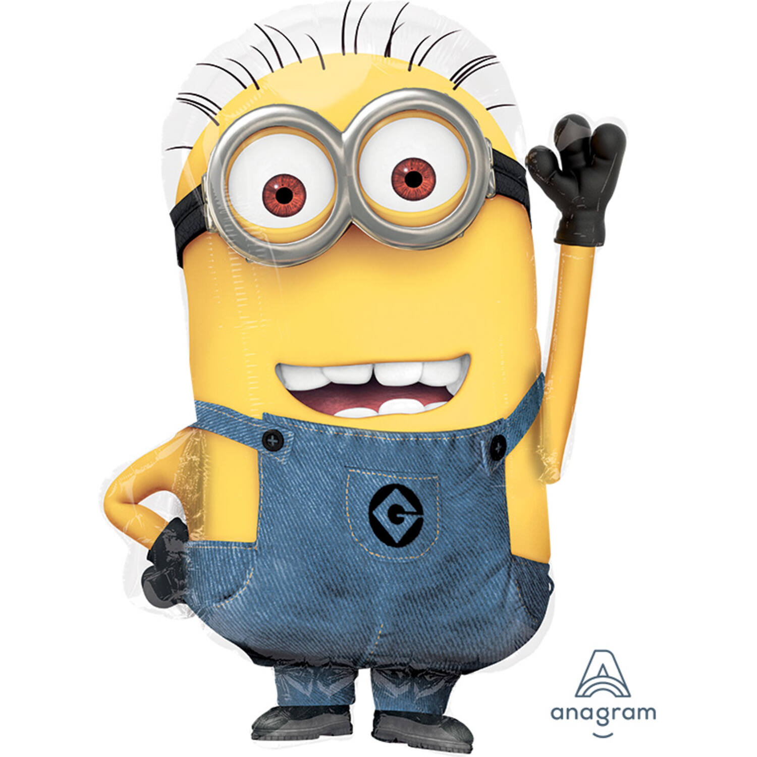 Foil Balloon - Shape - Minion - 40 x 63 cm