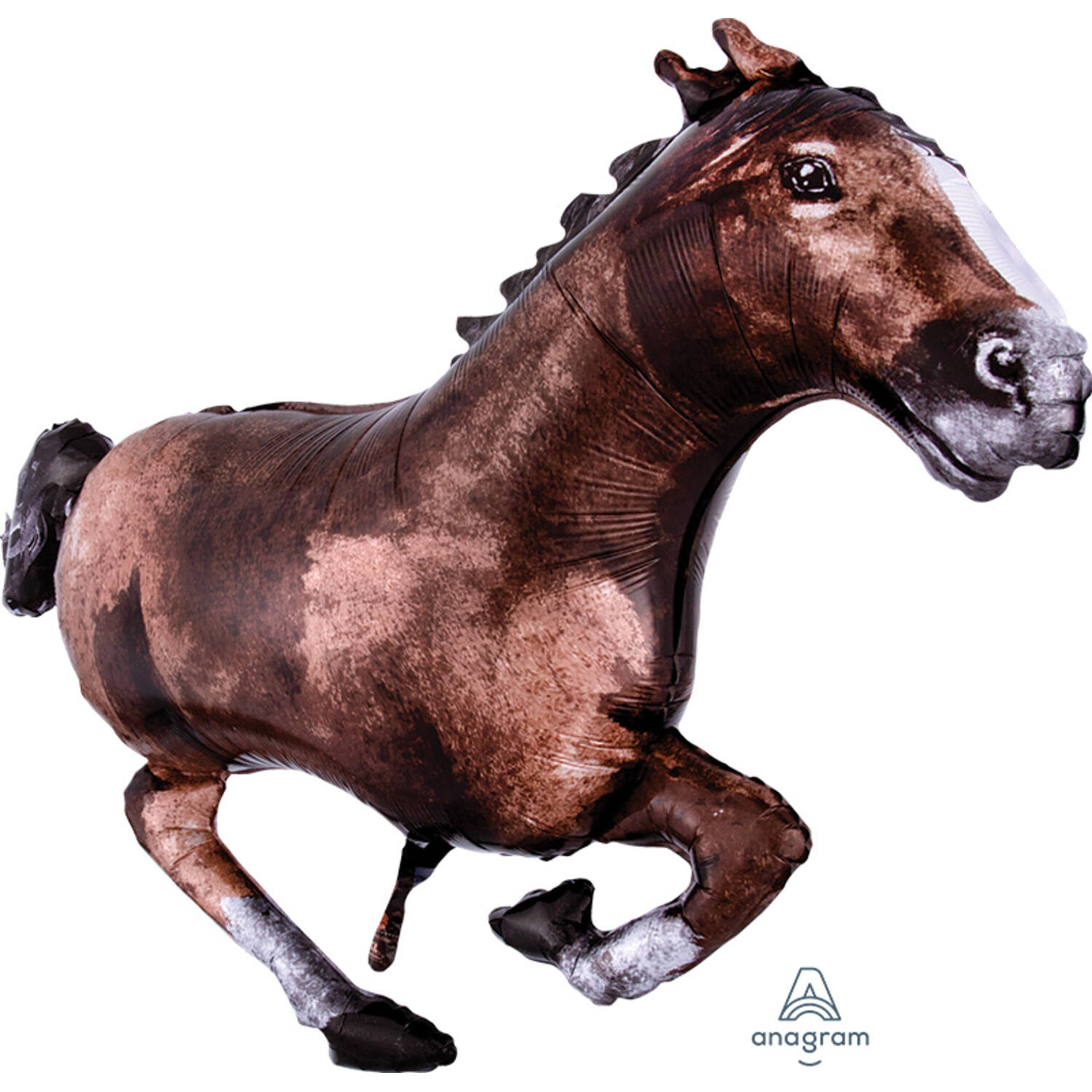 Foil Balloon - Shape - Galloping Horse - 101 x 63 cm