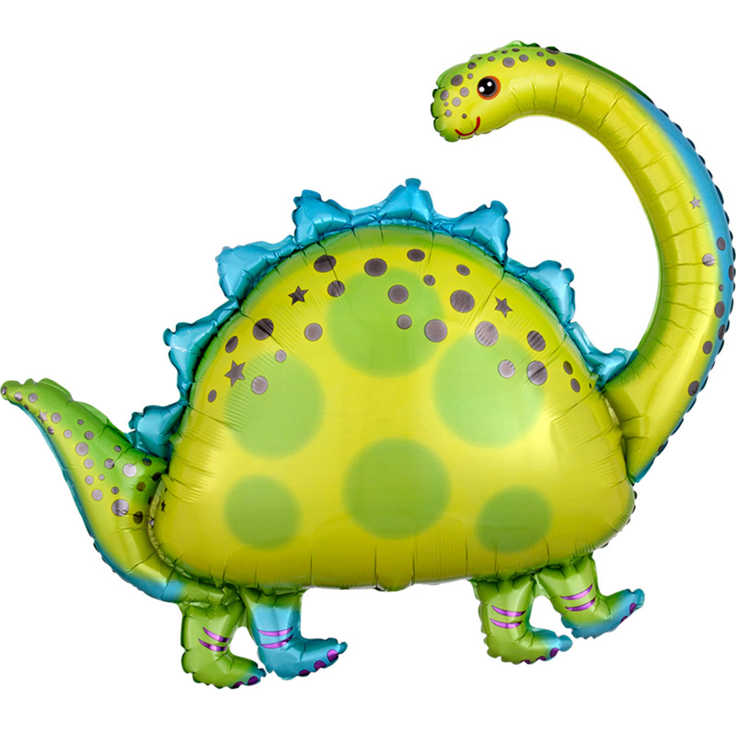 Foil Balloon - Shape - Brontosaurus - 81 x 68 cm