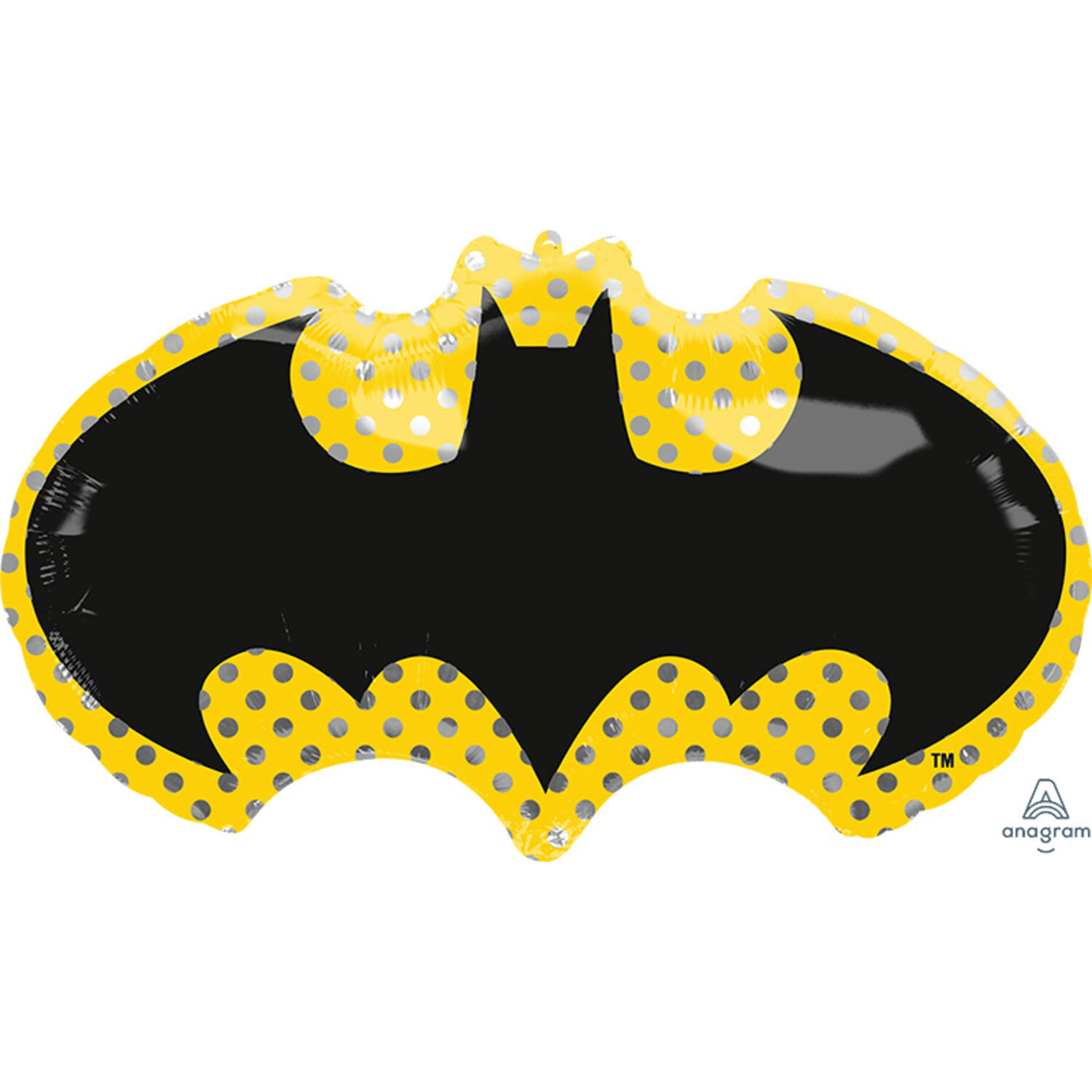 Foil Balloon - Shape - Batman Logo - 76 x 43 cm