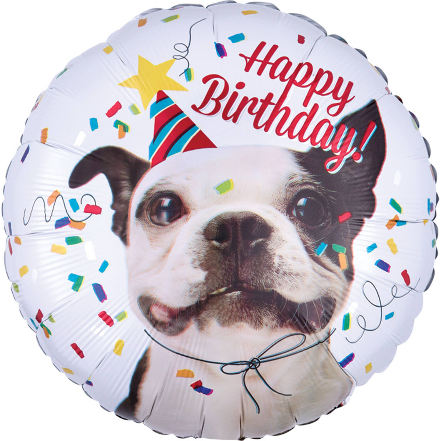 Foil Balloon - "Happy Birthday" Dog - 45 cm